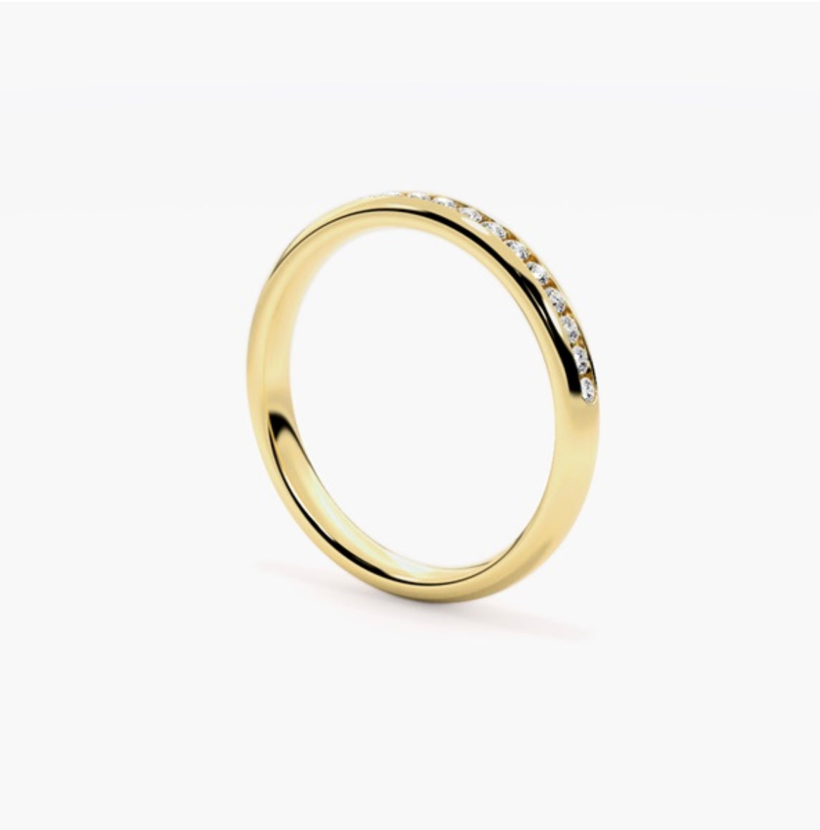 2.5mm Lab Grown Diamond Channel Set Eternity – 0.35ct