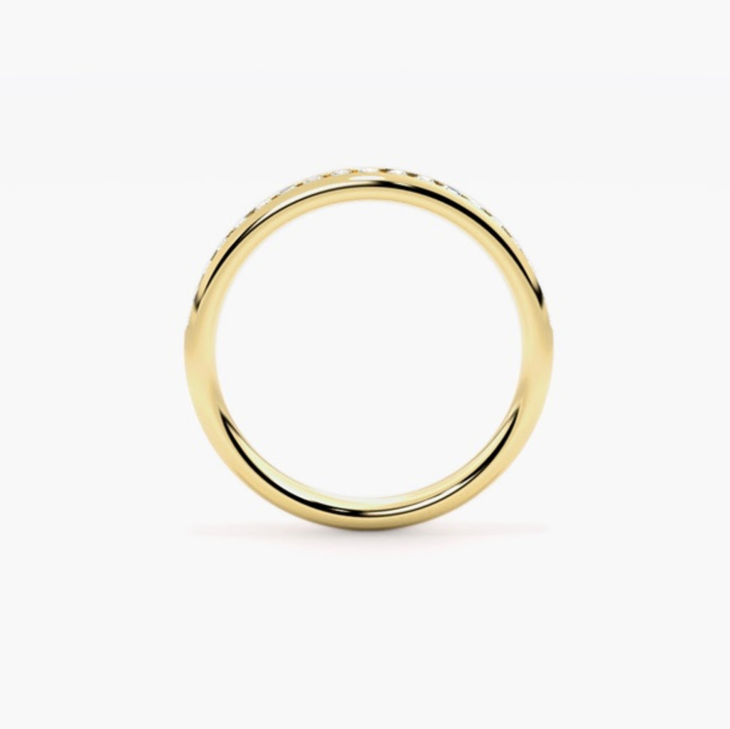 2.5mm Lab Grown Diamond Channel Set Eternity – 0.35ct