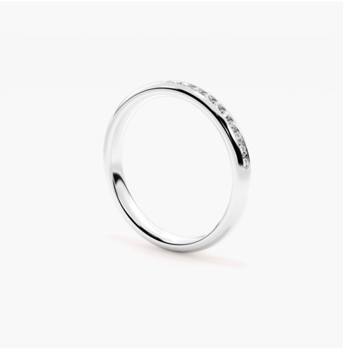 2.5mm Lab Grown Diamond Channel Set Eternity – 0.35ct