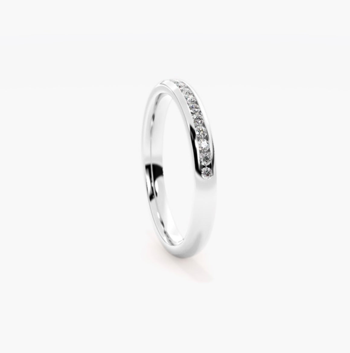 2.5mm Lab Grown Diamond Channel Set Eternity – 0.35ct