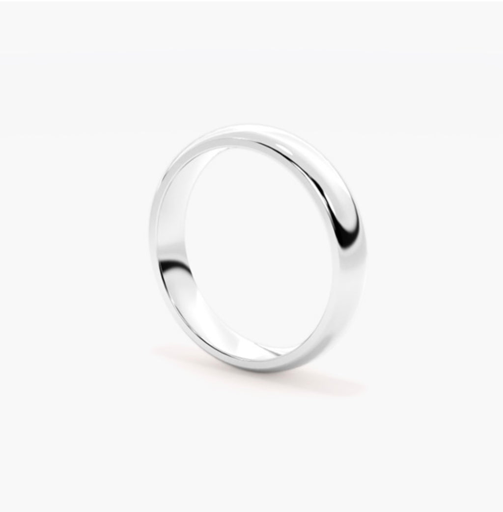 5mm Classic Soft Court Medium Weight Wedding Band