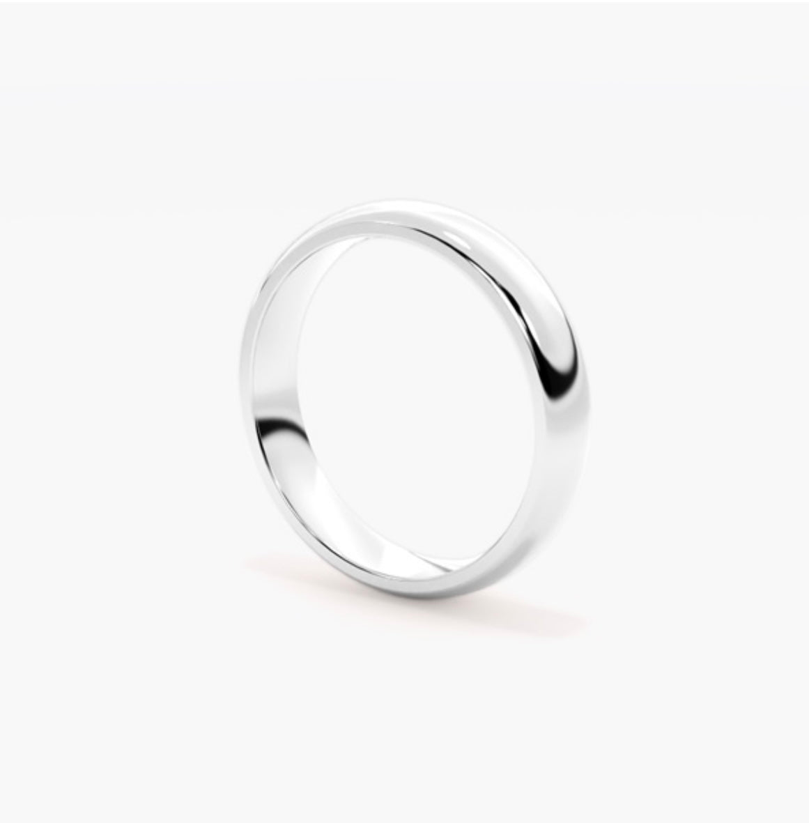 5mm Classic Soft Court Medium Weight Wedding Band