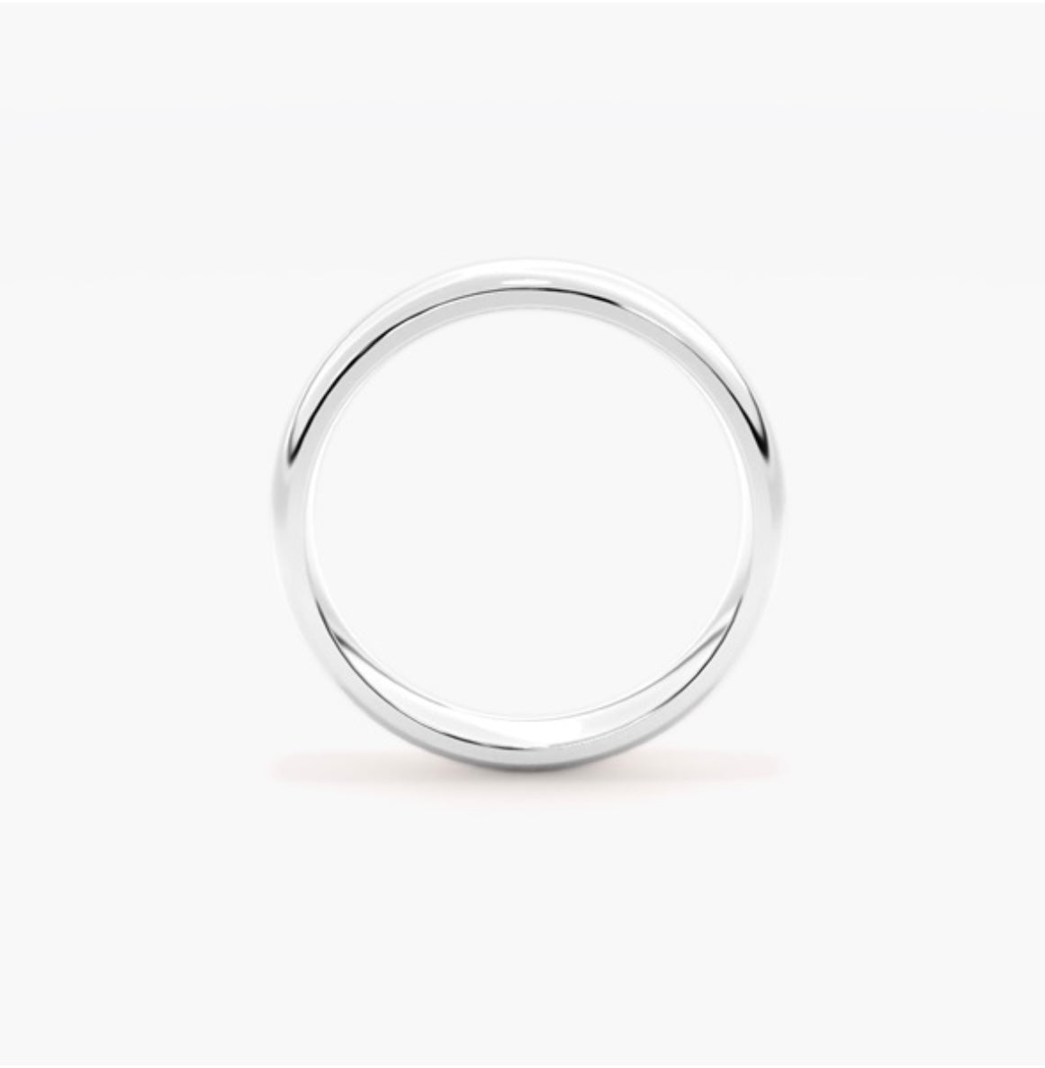 5mm Classic Soft Court Medium Weight Wedding Band