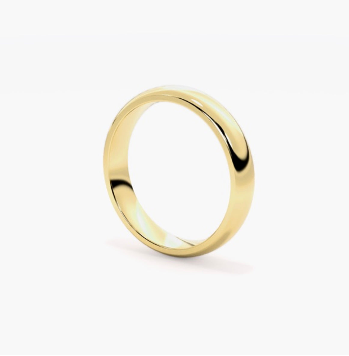 5mm Classic Soft Court Medium Weight Wedding Band