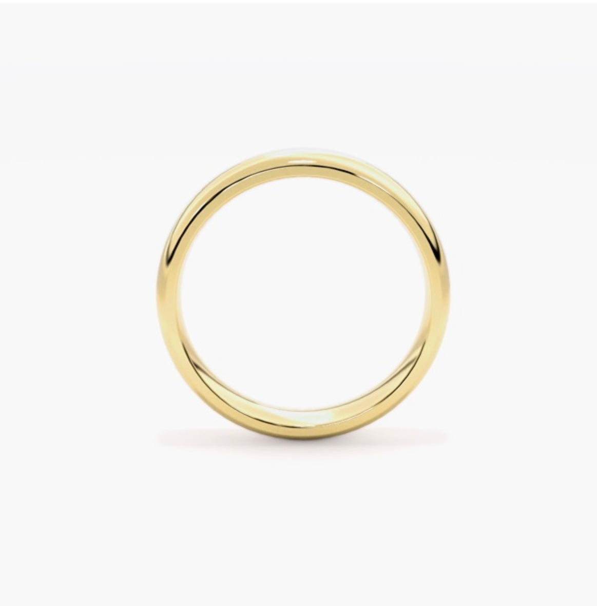 5mm Classic Soft Court Medium Weight Wedding Band
