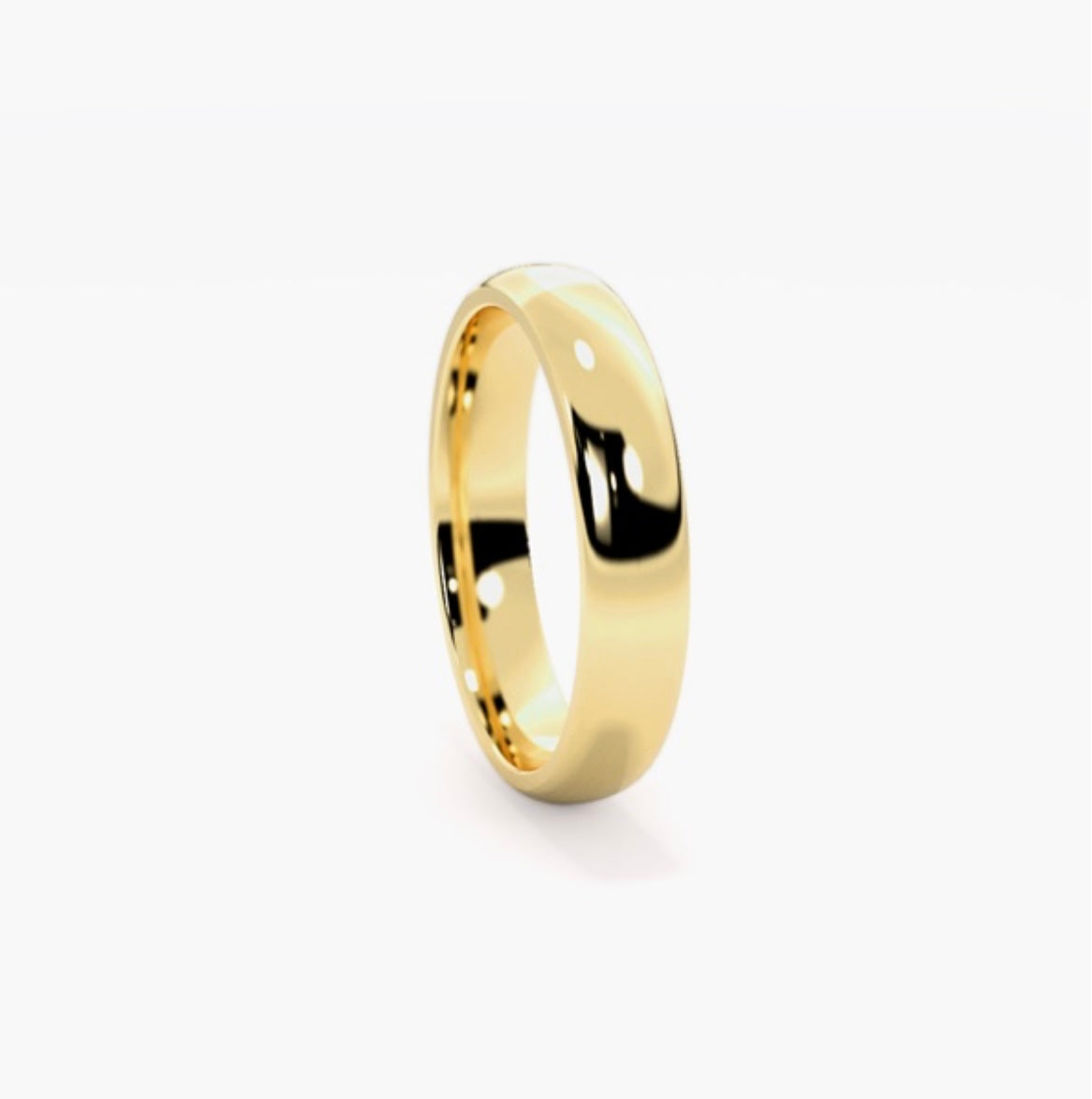 5mm Classic Soft Court Medium Weight Wedding Band