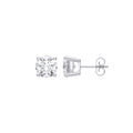2.00ct Lab Grown Round Brilliant Diamond Stud Earrings 18K White Gold – IGI Certified